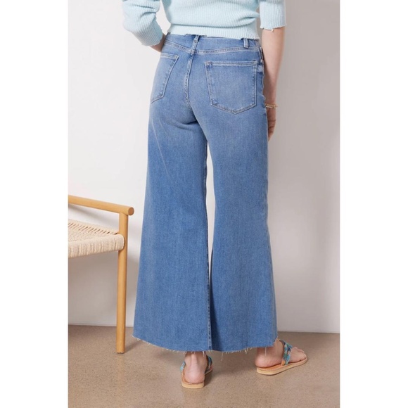 FRAME Le Palazzo Crop Jeans in Jonah - Picture 10 of 11